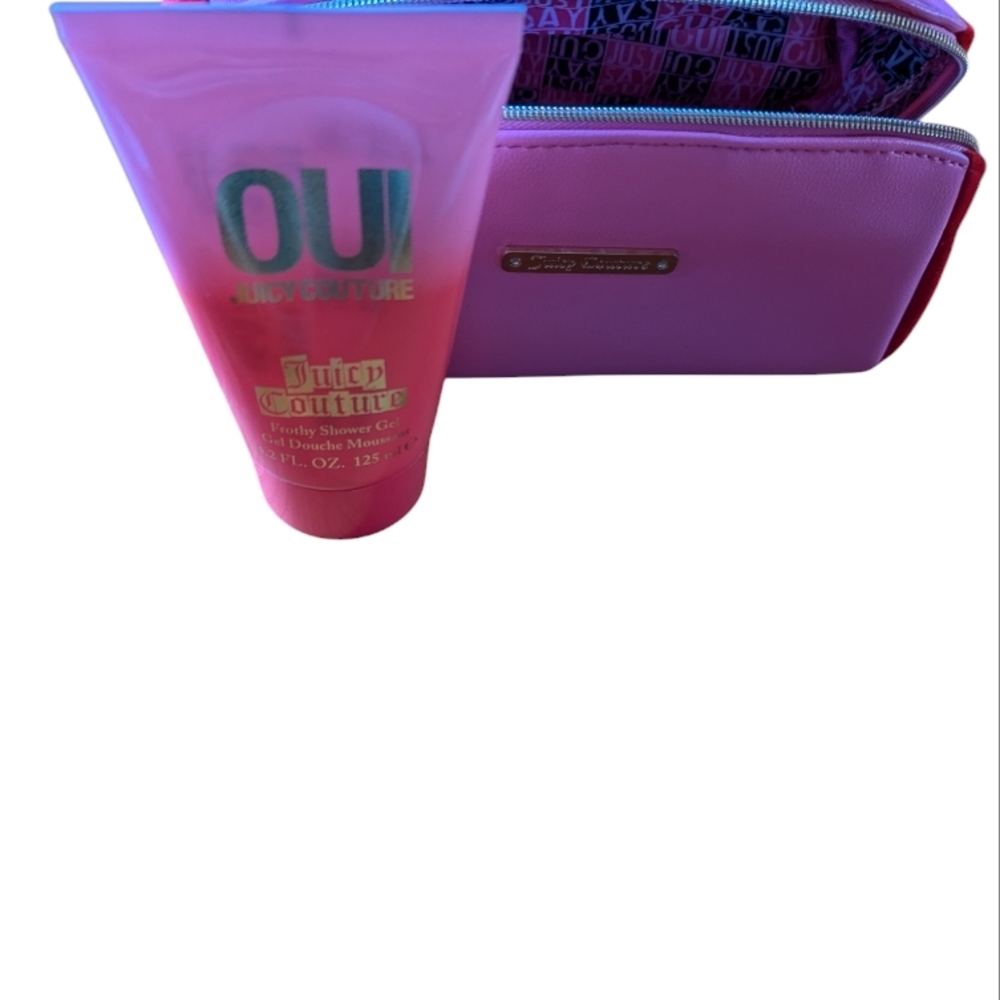 Juicy Couture Pink Wallet and Shower Gel Set